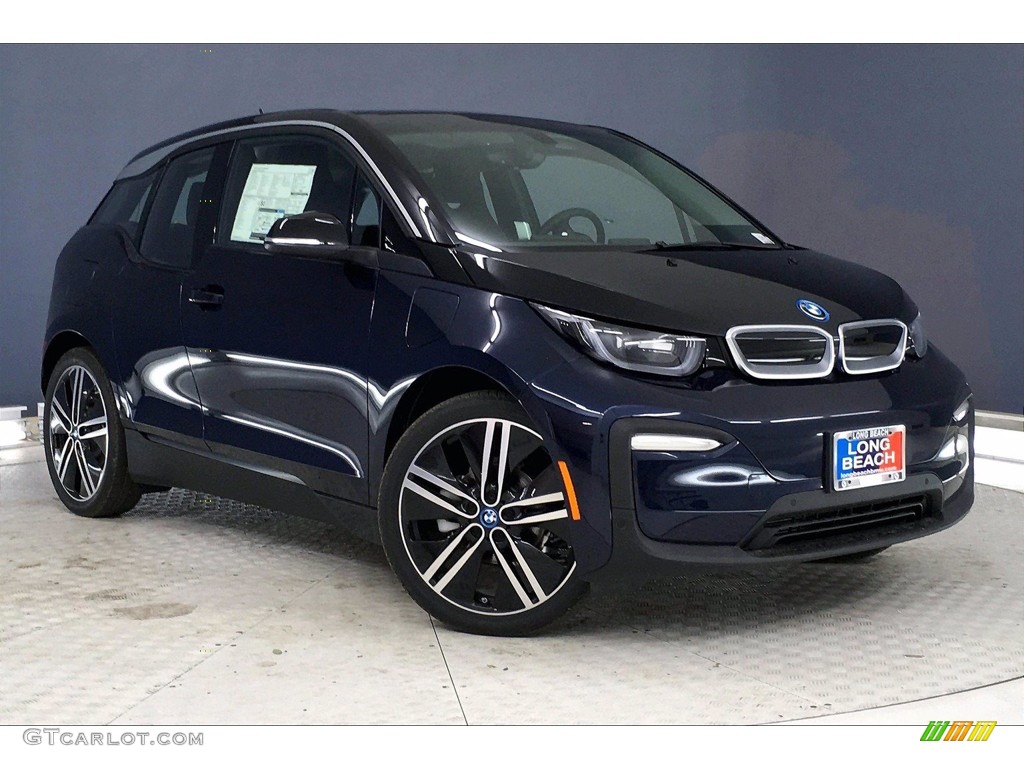 2020 i3 with Range Extender - Imperial Blue Metallic / Tera Dark Truffle photo #18