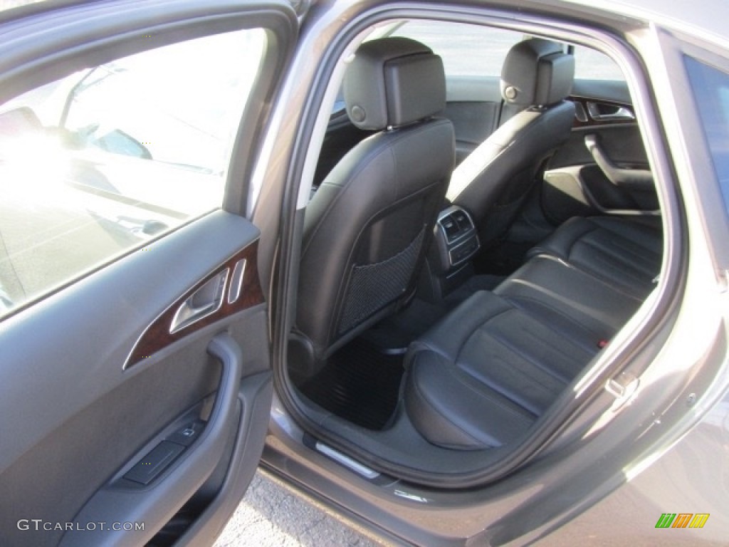 2014 A6 2.0T quattro Sedan - Dakota Gray Metallic / Black photo #19