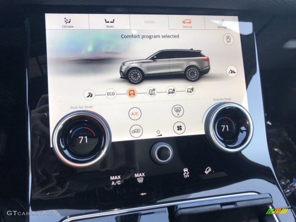 2020 Range Rover Velar R-Dynamic S - Eiger Gray Metallic / Ebony/Ebony photo #26