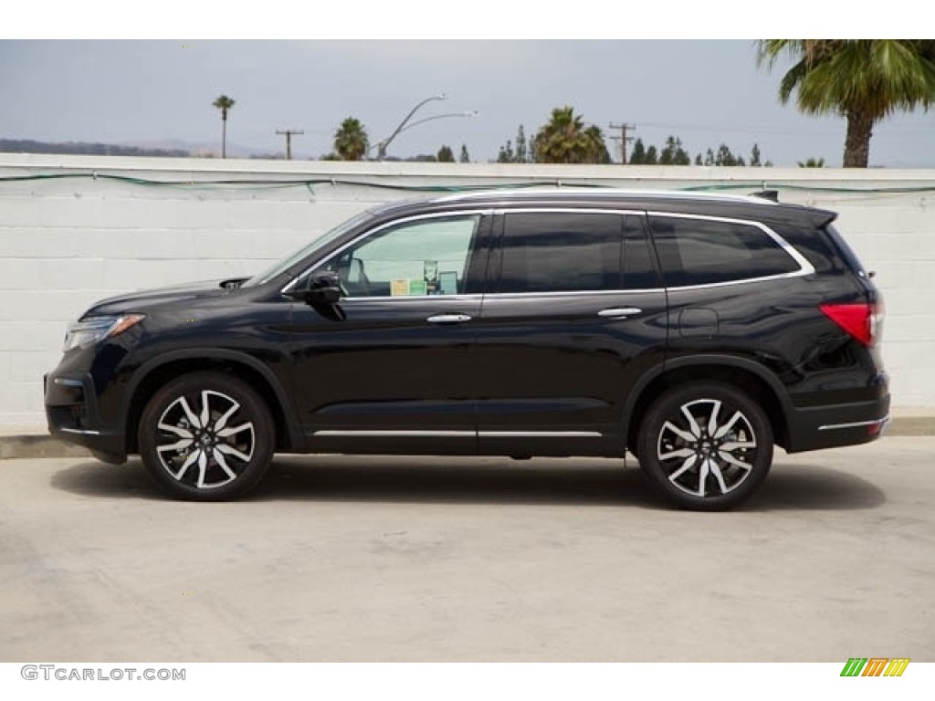 Crystal Black Pearl 2021 Honda Pilot Touring Exterior Photo #140216875