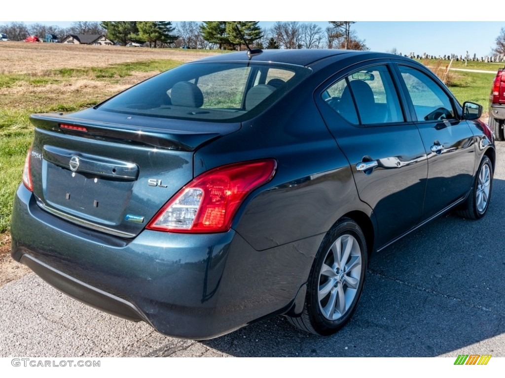 2016 Versa S Sedan - Graphite Blue / Charcoal photo #4