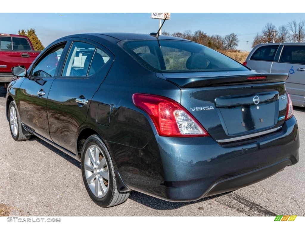 2016 Versa S Sedan - Graphite Blue / Charcoal photo #6