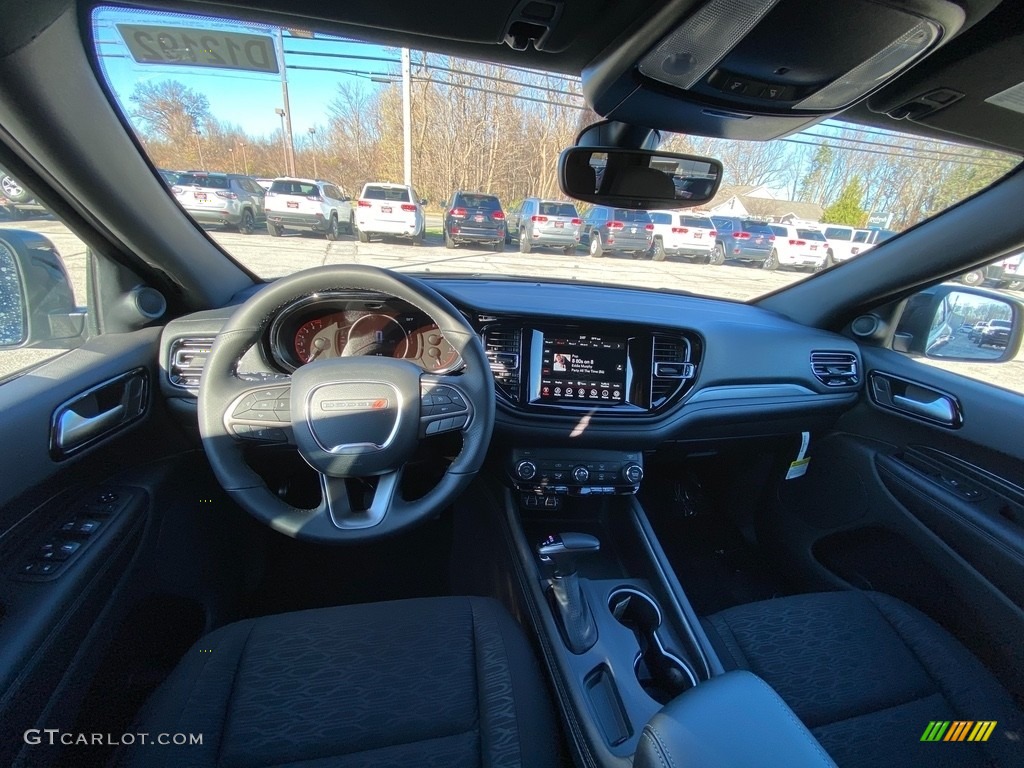 2021 Dodge Durango SXT Plus Blacktop AWD Front Seat Photo #140220934