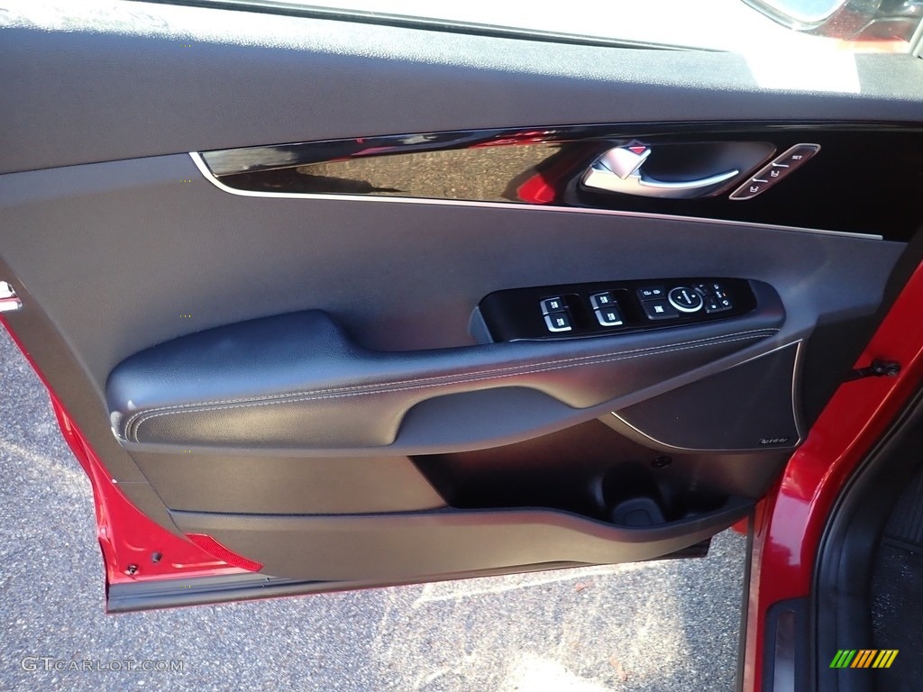 2018 Sorento SX AWD - Remington Red / Black photo #13