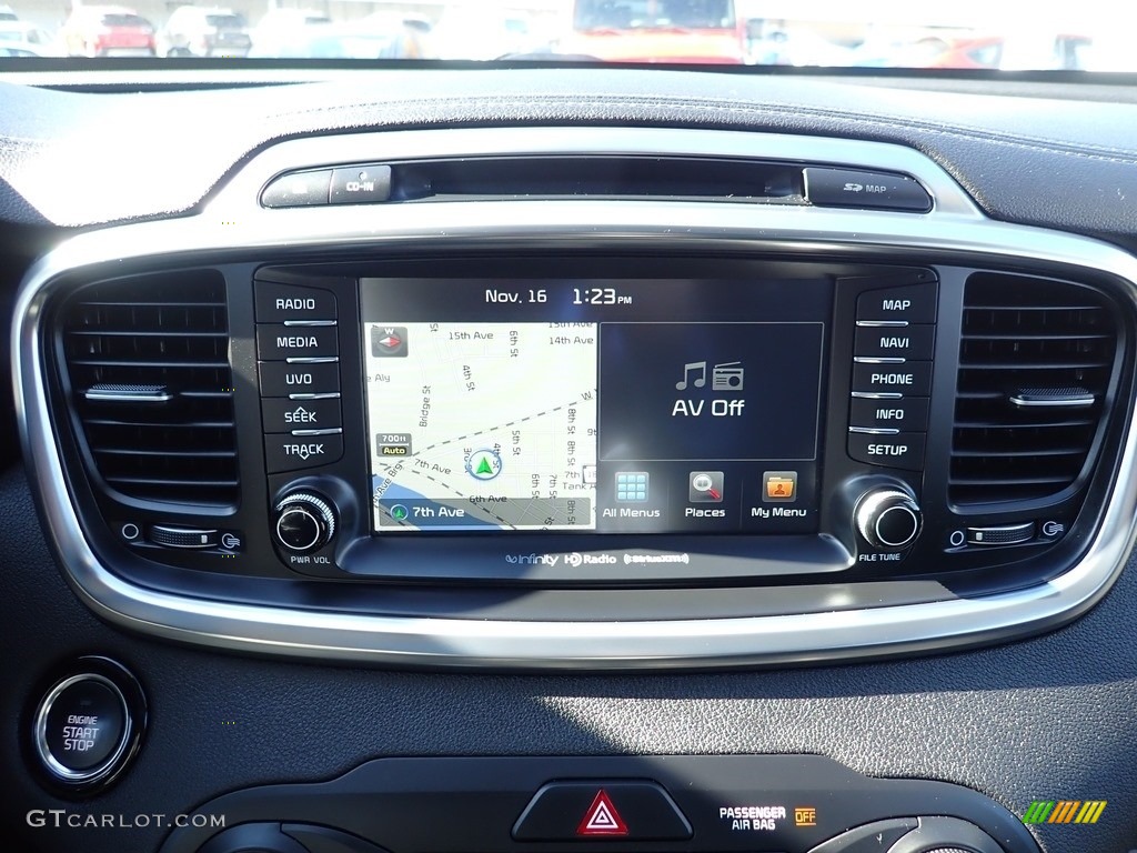 2018 Sorento SX AWD - Remington Red / Black photo #16