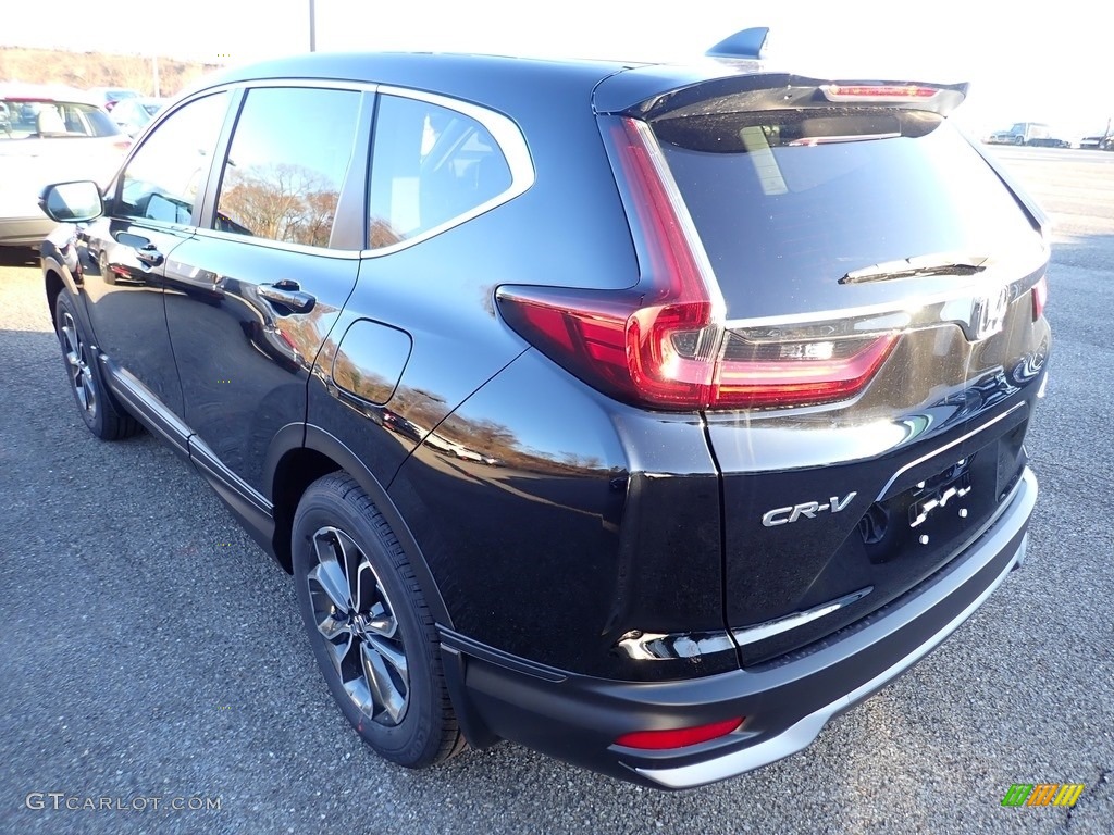 2021 CR-V EX - Crystal Black Pearl / Black photo #4