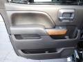 Jet Black 2016 Chevrolet Silverado 3500HD LTZ Crew Cab 4x4 Door Panel