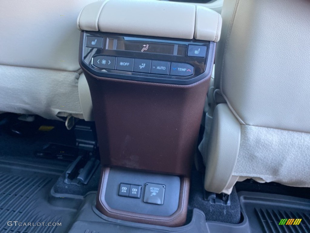 Harvest Beige Interior 2021 Toyota Highlander Hybrid Platinum AWD Photo #140221405