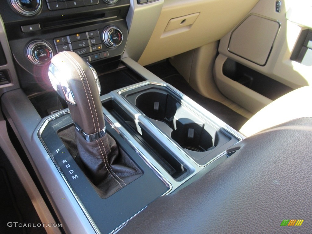 2018 F150 Lariat SuperCrew 4x4 - White Gold / Light Camel photo #19