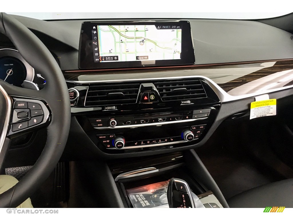2018 5 Series 540i Sedan - Mediterranean Blue Metallic / Black photo #6