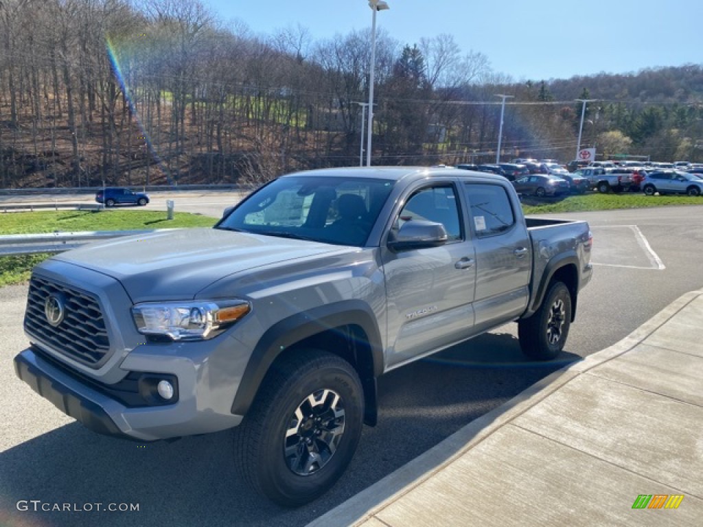 2021 Tacoma TRD Off Road Double Cab 4x4 - Cement / TRD Cement/Black photo #12