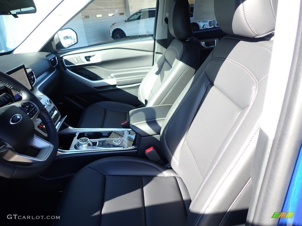 2021 Explorer XLT 4WD - Atlas Blue Metallic / Ebony photo #12