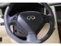 2017 Infiniti QX50 Wheat Interior Steering Wheel Photo