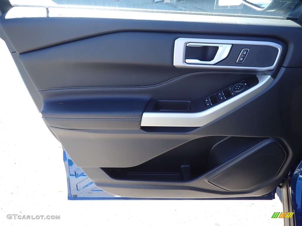 2021 Explorer XLT 4WD - Atlas Blue Metallic / Ebony photo #13