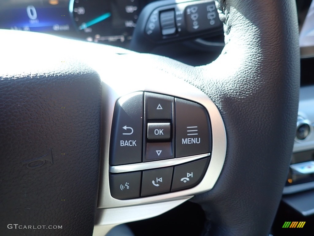 2021 Explorer XLT 4WD - Atlas Blue Metallic / Ebony photo #17
