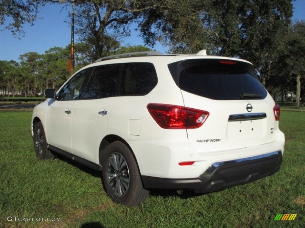 2020 Pathfinder SL 4x4 - Pearl White Tricoat / Charcoal photo #6