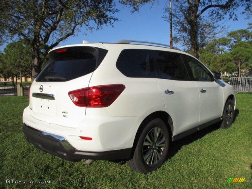 2020 Pathfinder SL 4x4 - Pearl White Tricoat / Charcoal photo #10