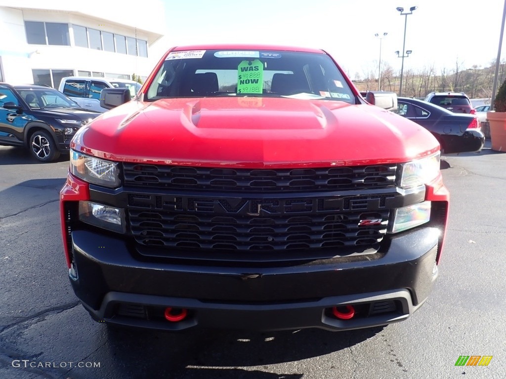 2019 Silverado 1500 Custom Z71 Trail Boss Crew Cab 4WD - Red Hot / Jet Black photo #11