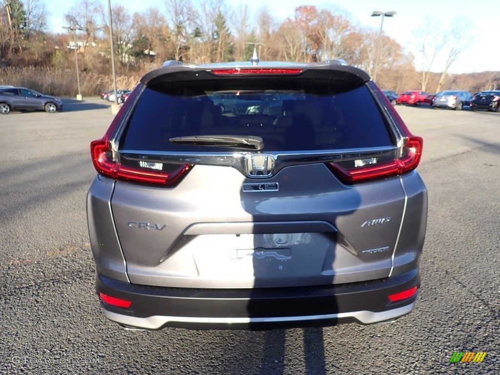 2021 CR-V Touring AWD - Modern Steel Metallic / Black photo #4