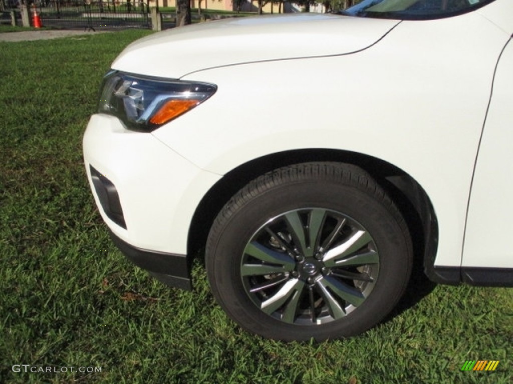 2020 Pathfinder SL 4x4 - Pearl White Tricoat / Charcoal photo #41