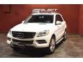 2014 Polar White Mercedes-Benz ML 350 4Matic  photo #6