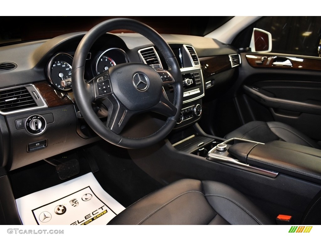 2014 ML 350 4Matic - Polar White / Black photo #9