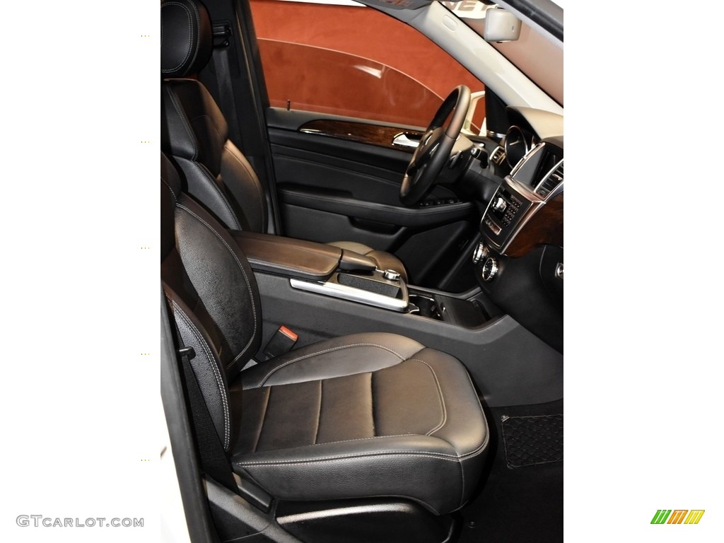2014 ML 350 4Matic - Polar White / Black photo #12
