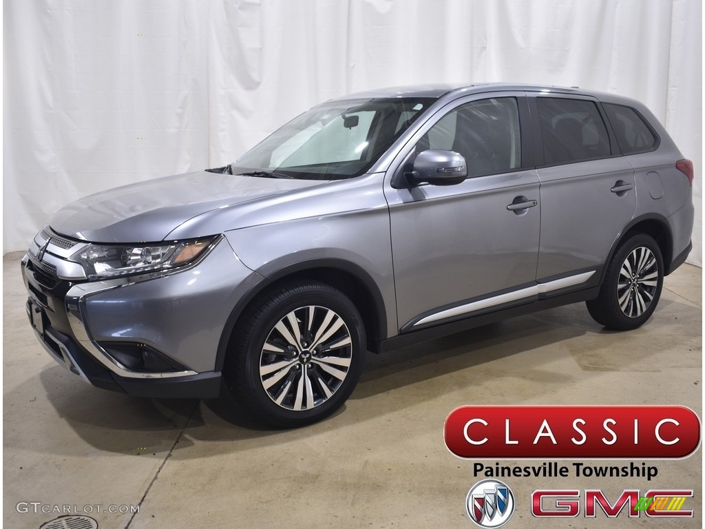 2019 Outlander SE - Mercury Gray Metallic / Black photo #1