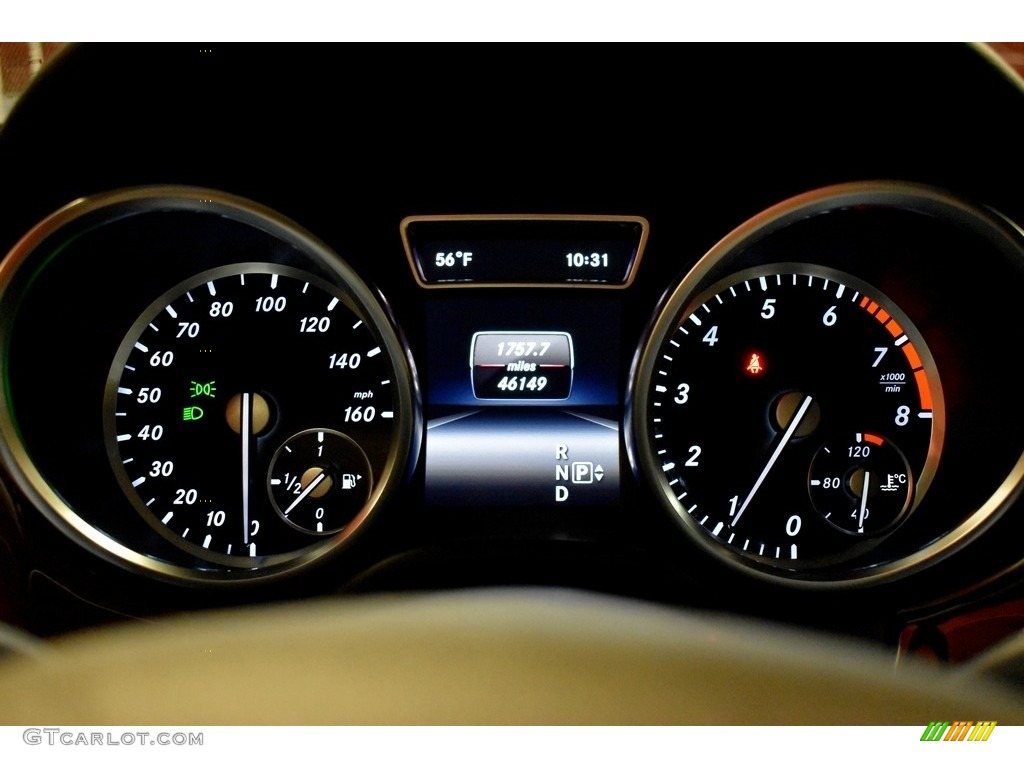 2014 ML 350 4Matic - Polar White / Black photo #19