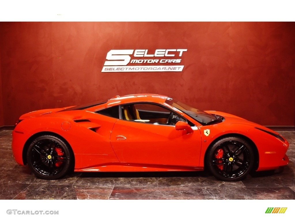 Rosso Corsa (Red) 2018 Ferrari 488 GTB Standard 488 GTB Model Exterior Photo #140223652