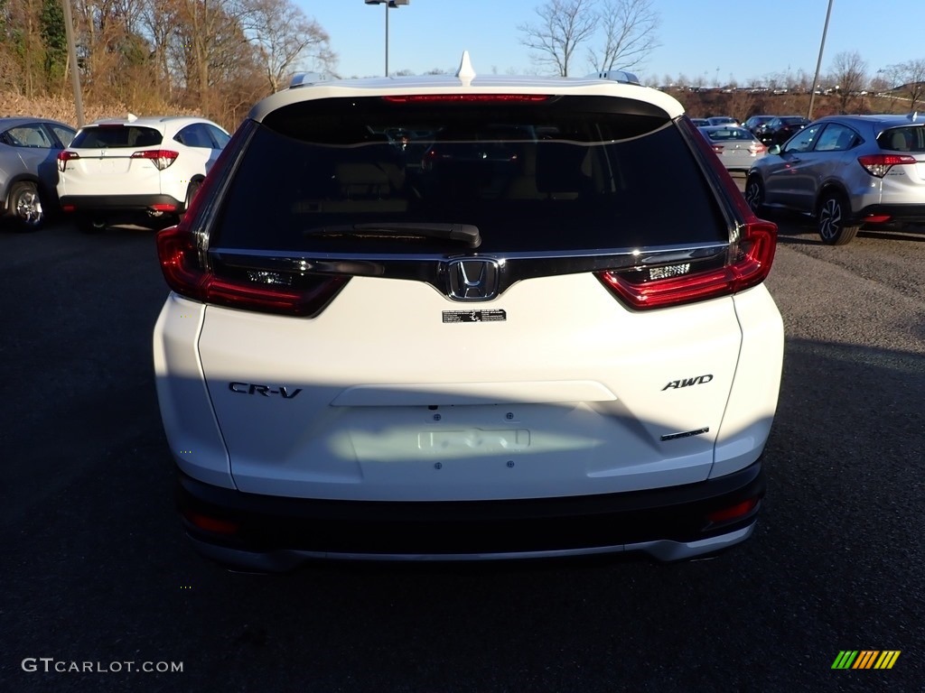 2021 CR-V Touring AWD - Platinum White Pearl / Ivory photo #5