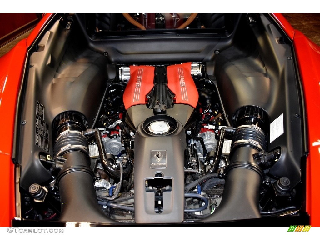 2018 Ferrari 488 GTB Standard 488 GTB Model Engine Photos