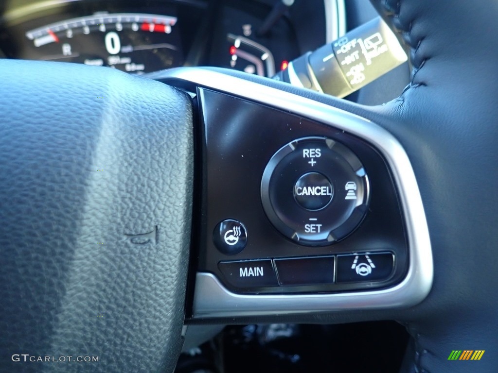 2021 Honda CR-V Touring AWD Ivory Steering Wheel Photo #140224114