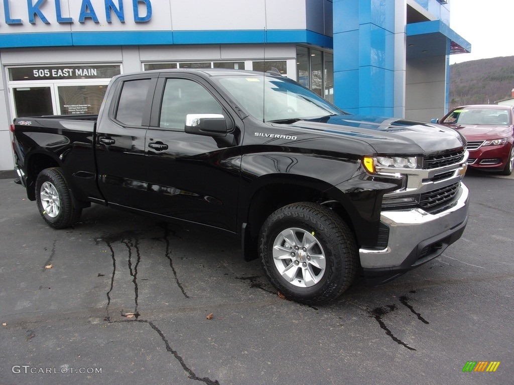 2021 Silverado 1500 LT Double Cab 4x4 - Black / Jet Black photo #3