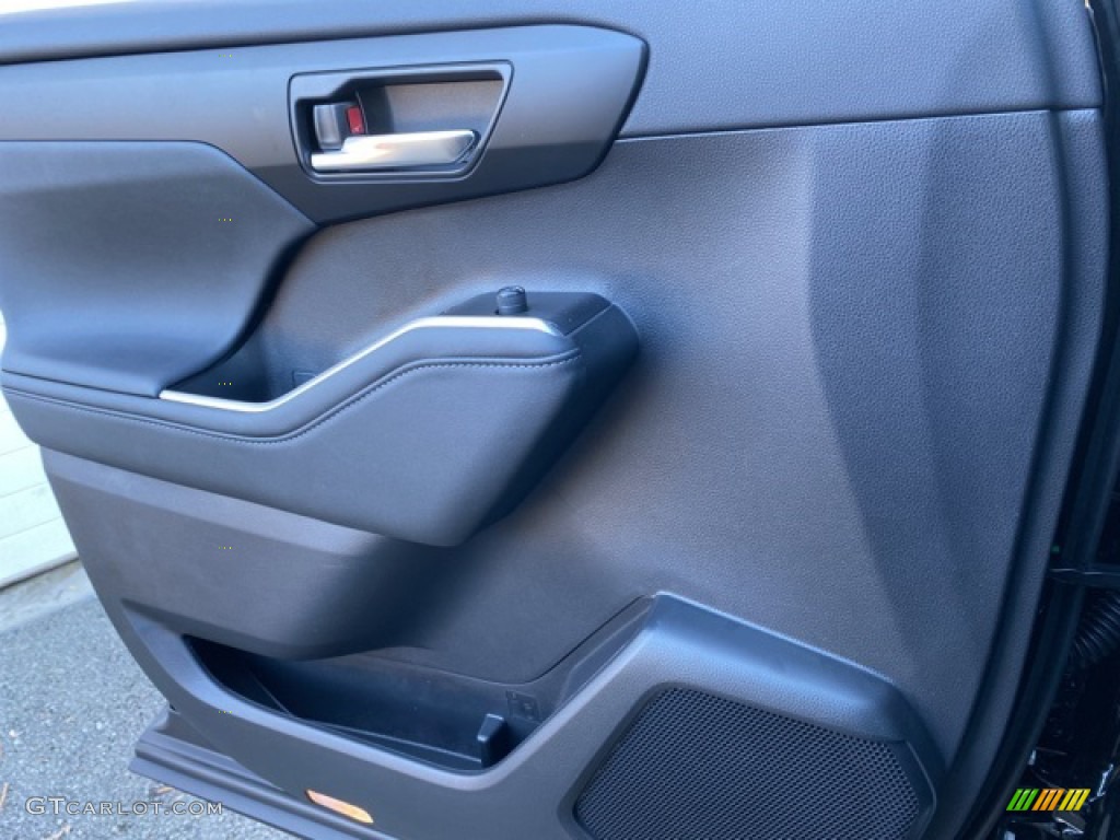 2021 Toyota Highlander XSE AWD Black Door Panel Photo #140224651