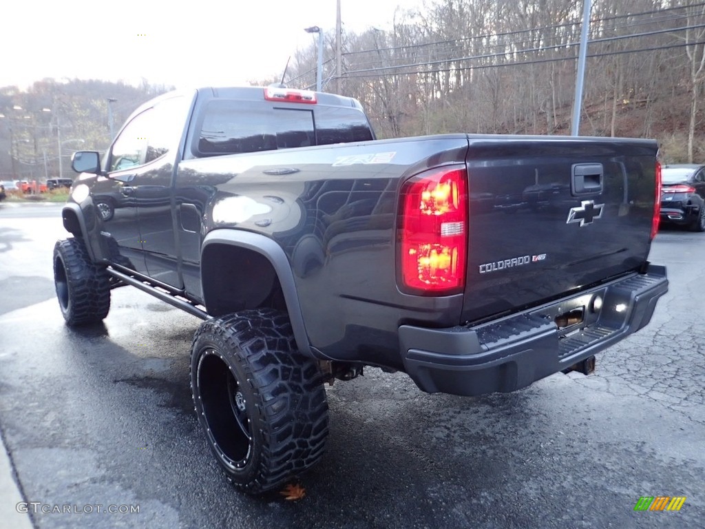 2018 Colorado ZR2 Extended Cab 4x4 - Graphite Metallic / Jet Black photo #4