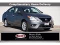 2016 Gun Metallic Nissan Versa SL Sedan #140220721