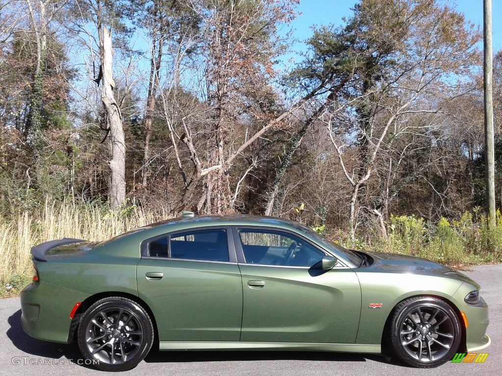 F8 Green 2020 Dodge Charger Scat Pack Exterior Photo #140225359
