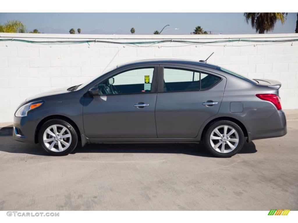 2016 Versa SL Sedan - Gun Metallic / Charcoal photo #8