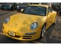 2006 Speed Yellow Porsche 911 Carrera Coupe  photo #2