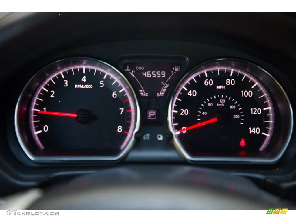 2016 Nissan Versa SL Sedan Gauges Photo #140225878