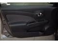 Charcoal 2016 Nissan Versa SL Sedan Door Panel