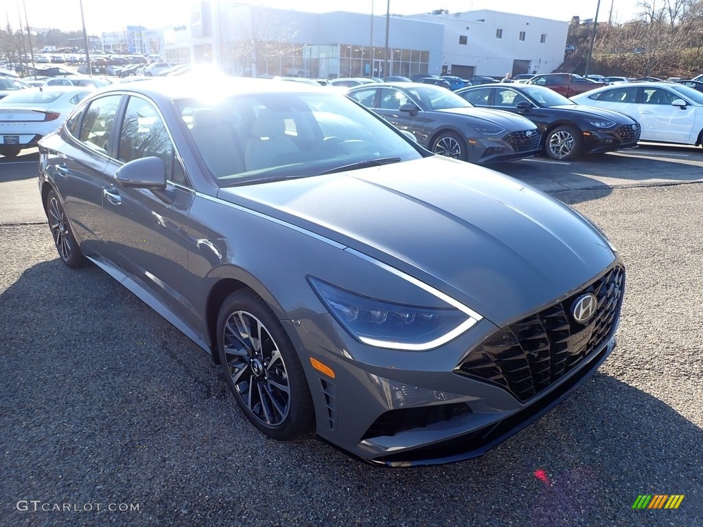 2021 Sonata Limited - Hampton Gray / Dark Gray photo #3