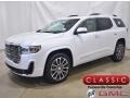 2021 White Frost Tricoat GMC Acadia Denali AWD  photo #1