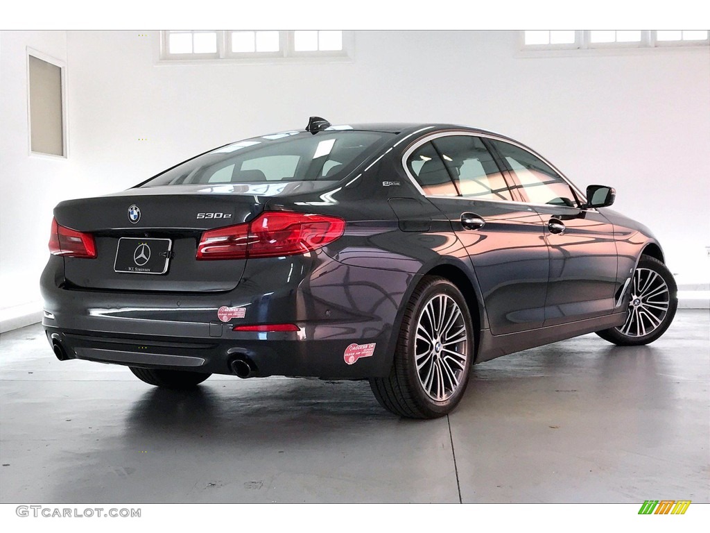 2018 5 Series 530e iPerfomance Sedan - Dark Graphite Metallic / Black photo #13