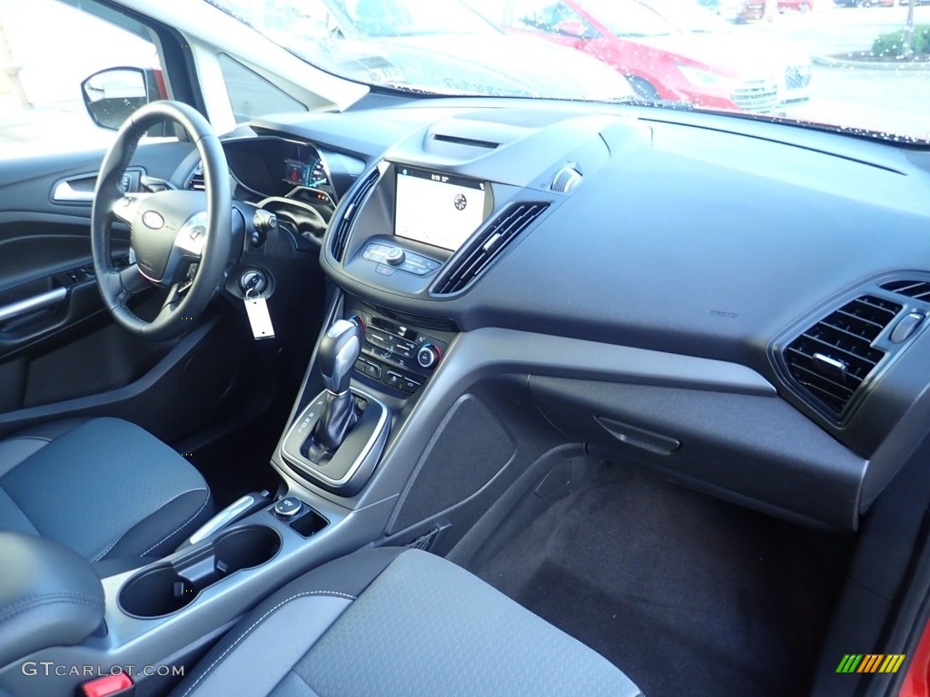 2018 Ford C-Max Hybrid SE Charcoal Dashboard Photo #140227273