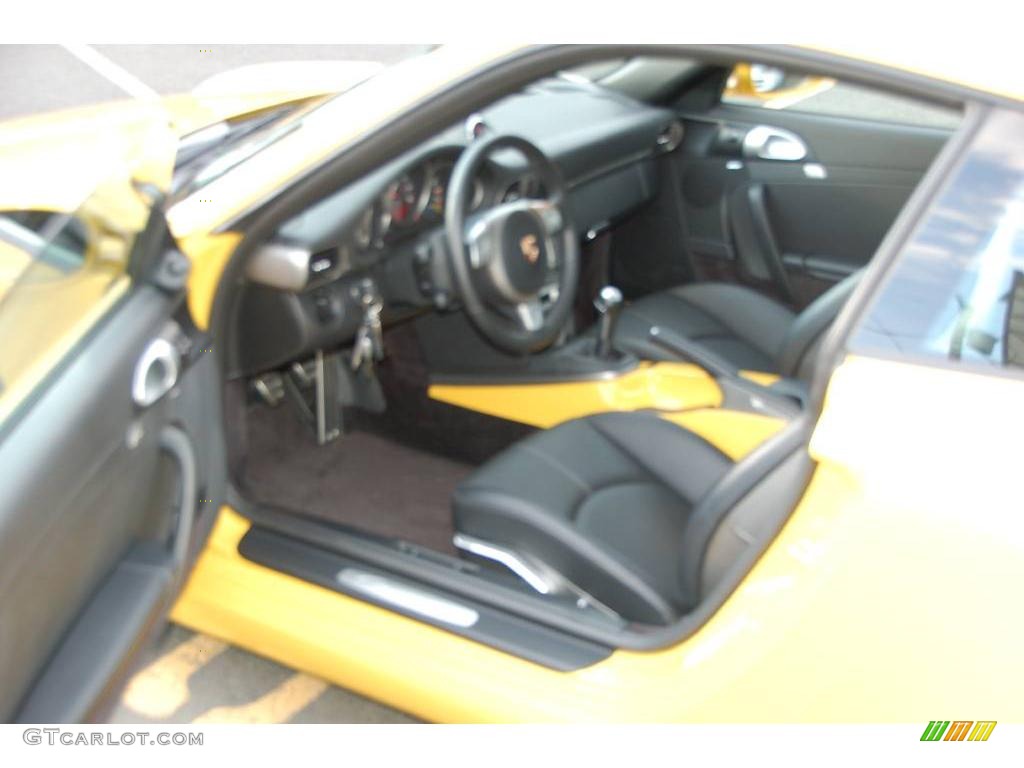 2006 911 Carrera Coupe - Speed Yellow / Black photo #14