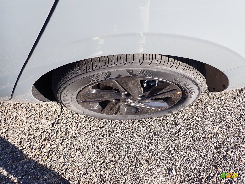 2021 Elantra SEL - Electric Shadow / Black photo #7