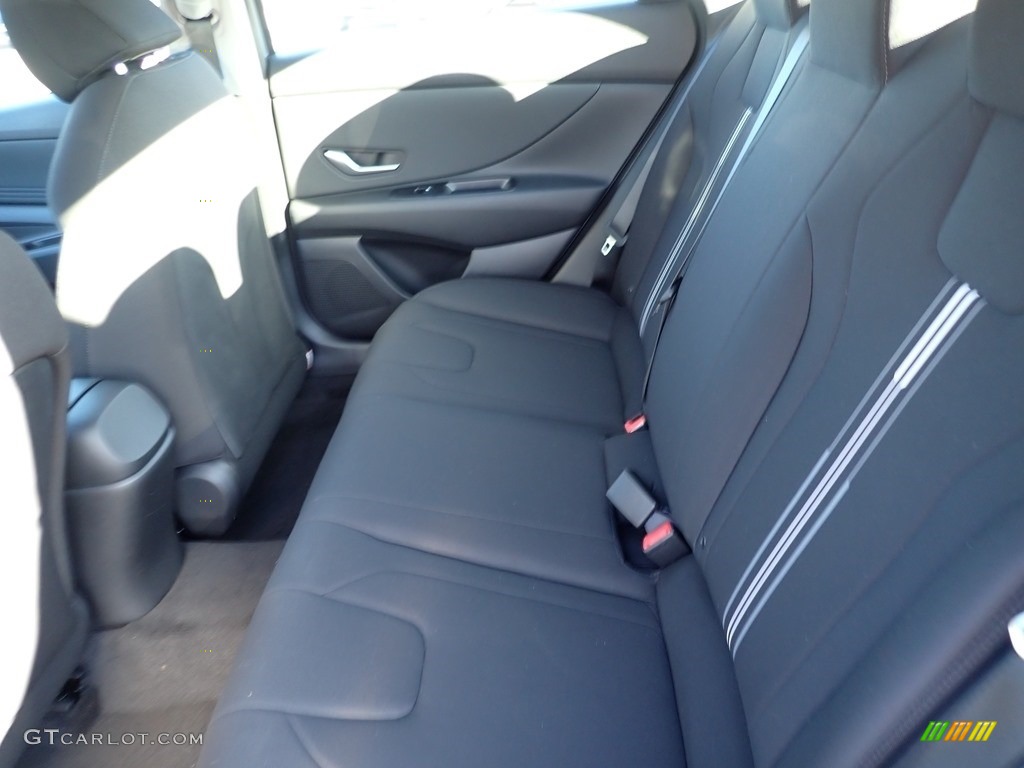 2021 Elantra SEL - Electric Shadow / Black photo #8