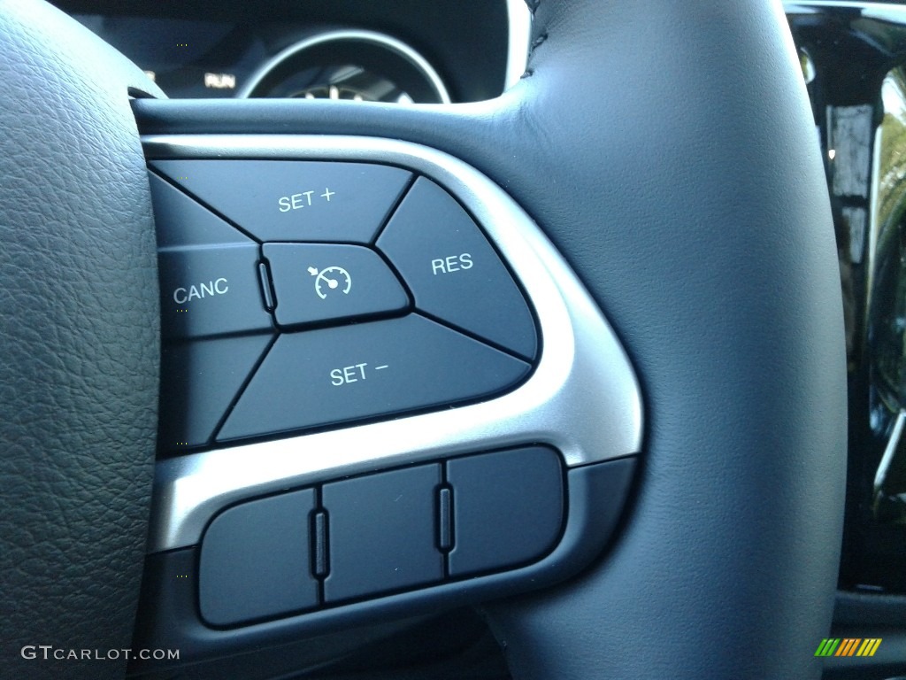 2021 Jeep Compass Altitude Black Steering Wheel Photo #140227858